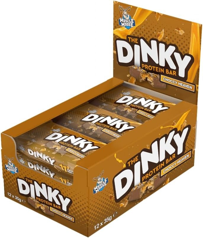 Muscle Moose The Dinky Protein Bar, 12x35g Riegel Box