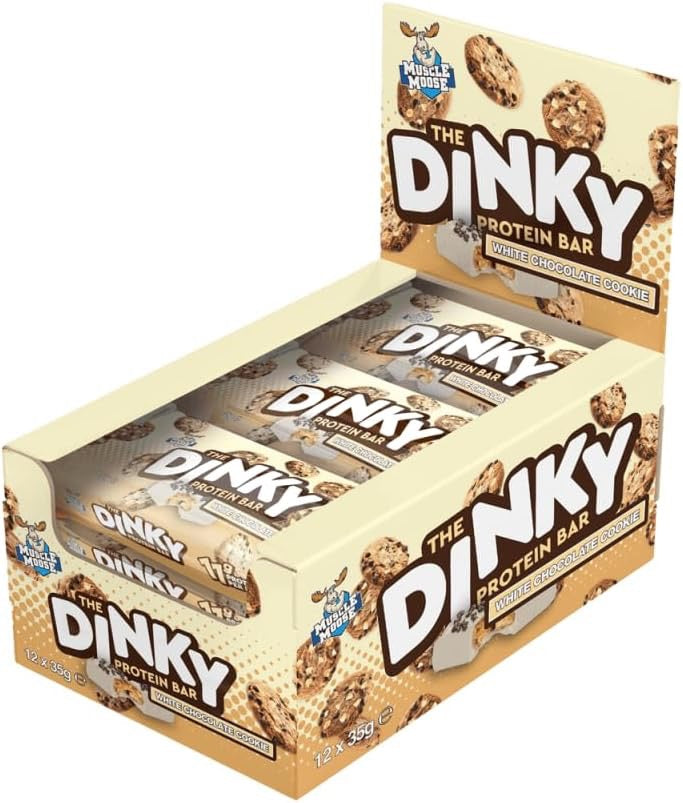 Muscle Moose The Dinky Protein Bar, 12x35g Riegel Box