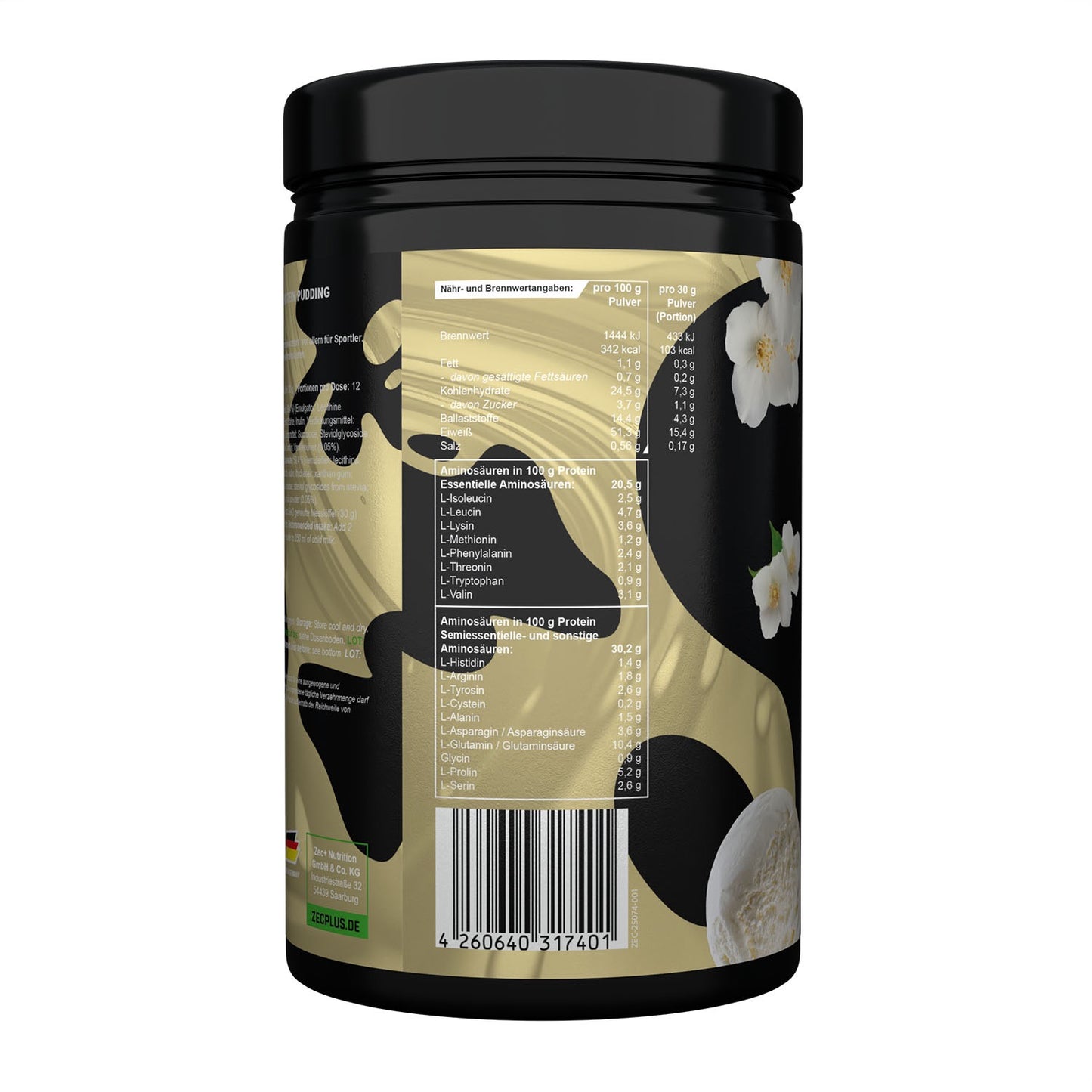 ZEC+ TASTY PROTEIN PUDDING 360g