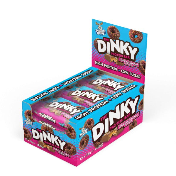 Muscle Moose The Dinky Protein Bar, 12x35g Riegel Box