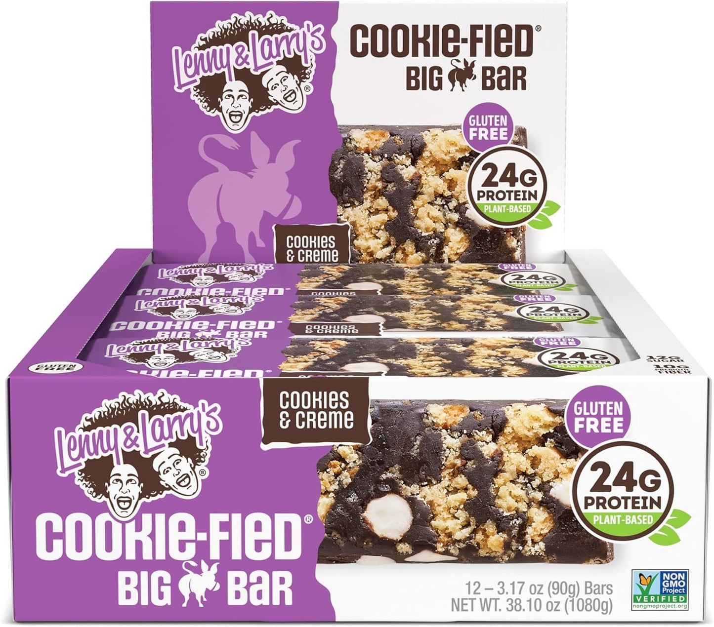 Lenny & Larry´s The Complete Cookie-fied Big Bar 12x90g