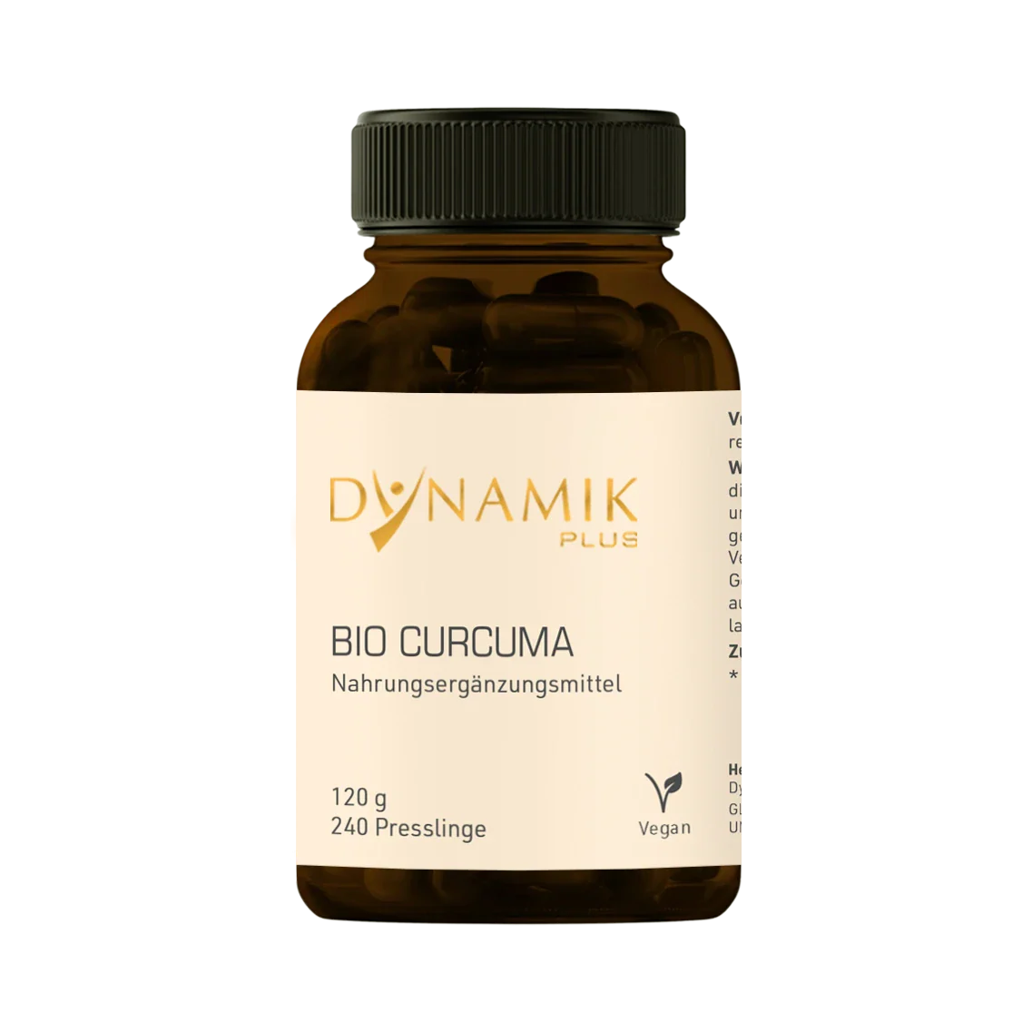 Dynamik Plus Bio Curcuma 240 Tabletten