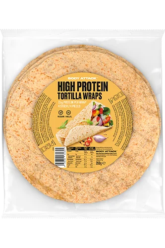 Body Attack Protein Tortilla Wraps 280g