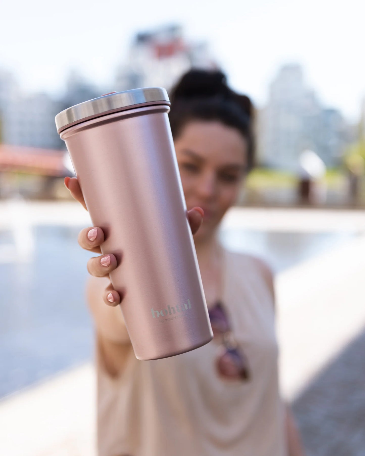 Smartshake Bohtal Insulated Tumbler Shaker Edelstahl