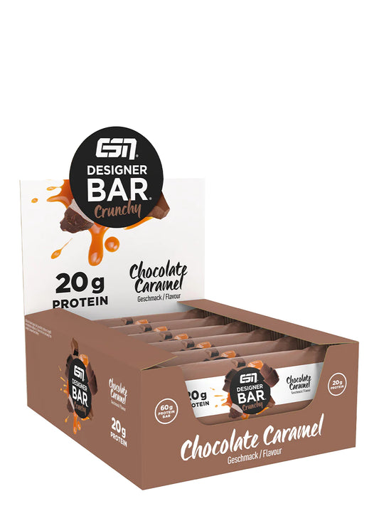 Designer Bar Crunchy Proteinriegel Box (12x60g)