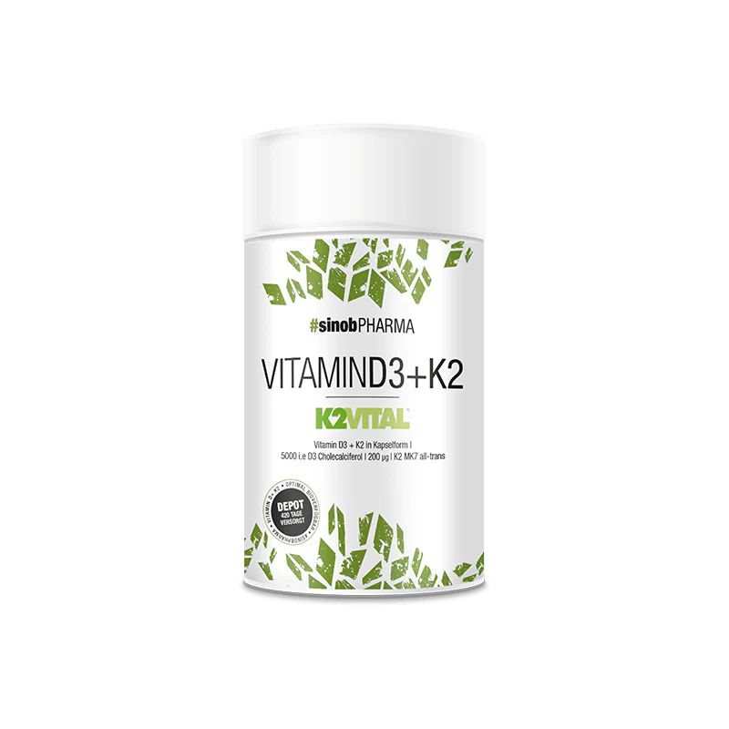 Sinob Vitamin D3 + K2 60 Kapseln