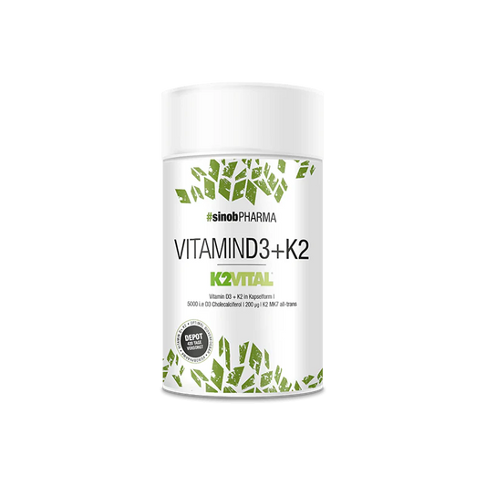 Sinob Vitamin D3 + K2 60 Kapseln