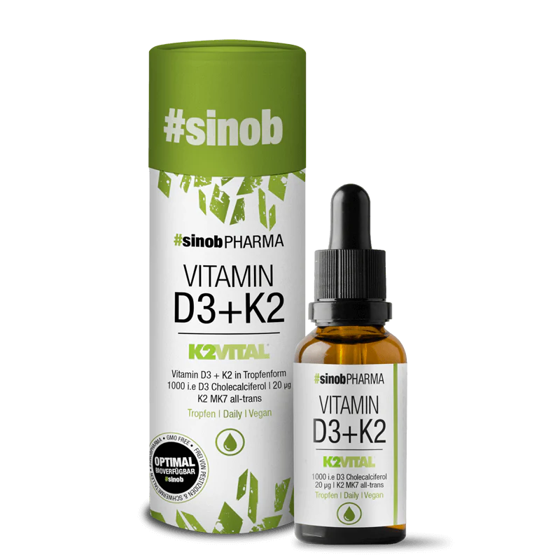 Sinob Vitamin D3 + K2 Tropfen 10ml