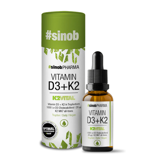 Sinob Vitamin D3 + K2 Tropfen 10ml