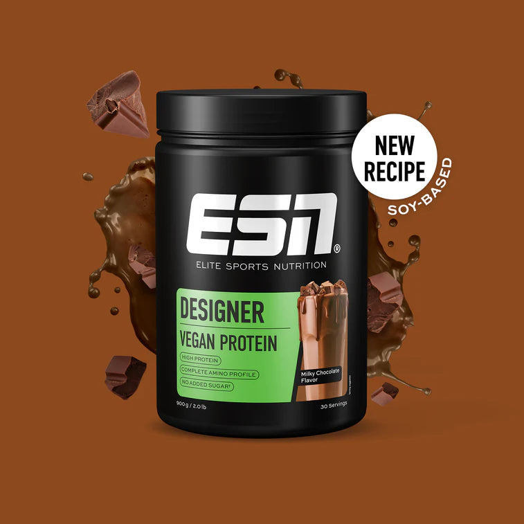 ESN Veganes Designer Proteinpulver mit Soja 900g Dose