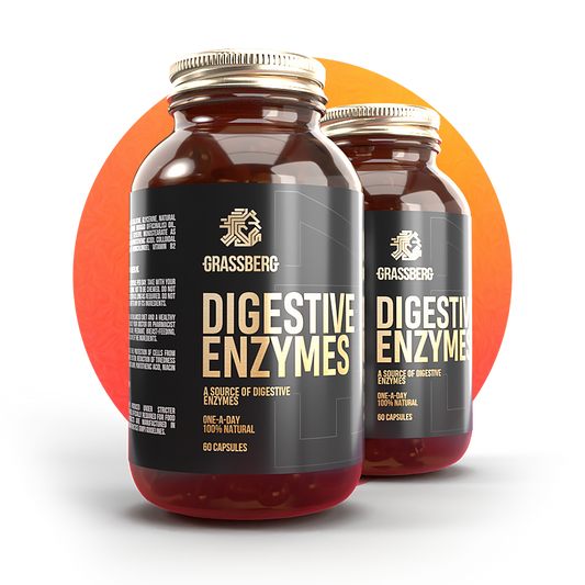 Grassberg Digestive Enzymes 60 Tabletten