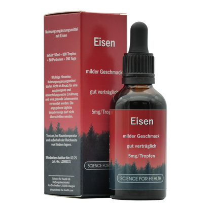 Science for Health Eisen Tropfen 50ml