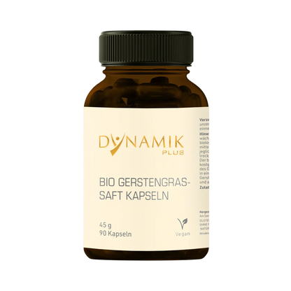 Dynamik Plus Bio Gerstensaft Kapseln 90 Kapseln