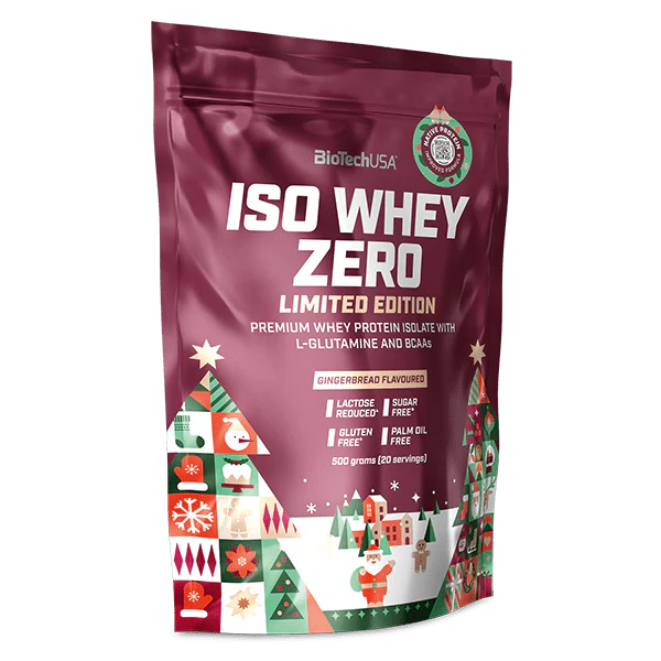 BioTech Iso Whey Zero 500g Lebkuchen Limited Edition!