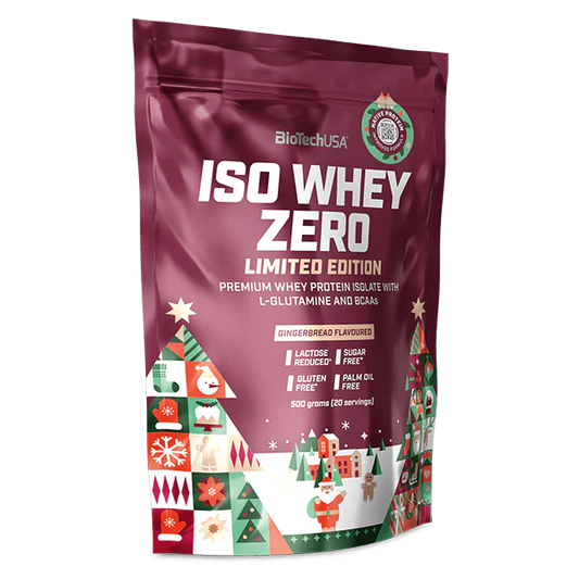 BioTech Iso Whey Zero 500g Lebkuchen Limited Edition!