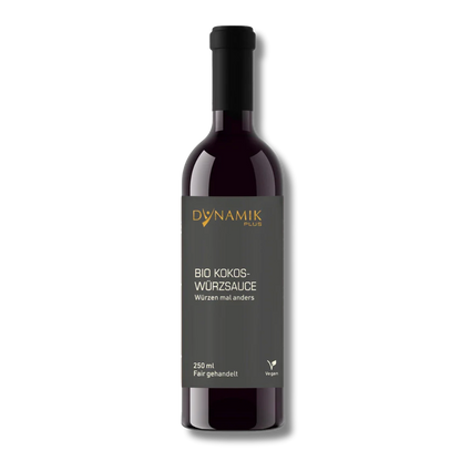 Dynamik Plus Bio Kokos Würzsauce 245ml Flasche