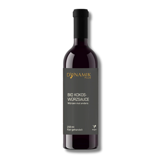 Dynamik Plus Bio Kokos Würzsauce 245ml Flasche