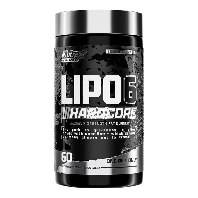 Nutrex Research Lipo-6 Hardcore 60 Kapseln Dose