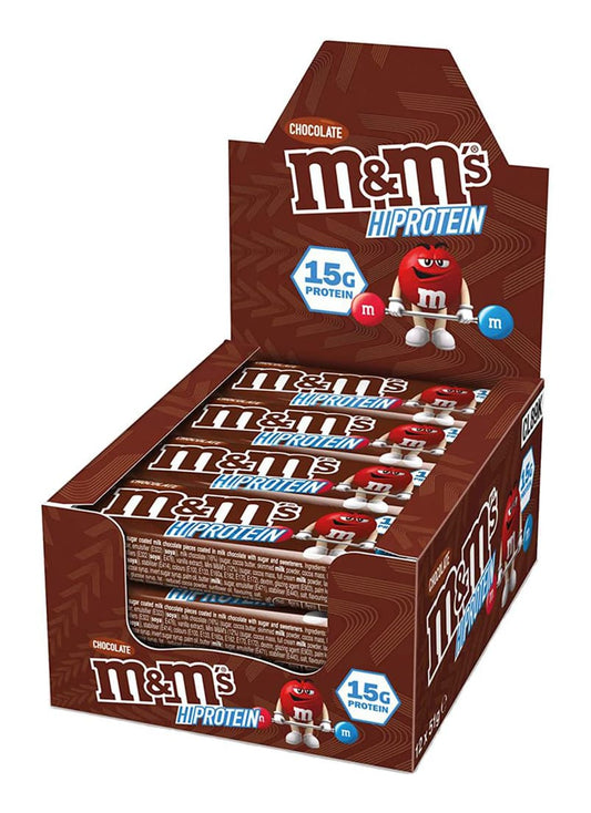 M&M's Hi Protein Bar Chocolate Proteinriegel 12x51g