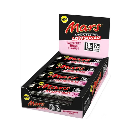Mars Hi Protein Low Sugar Bar Raspberry Proteinriegel Box (12x55g)