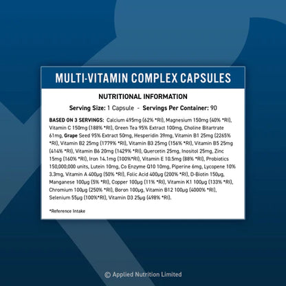 Applied Nutrition Multi-Vitamin Complex 90 Kapseln