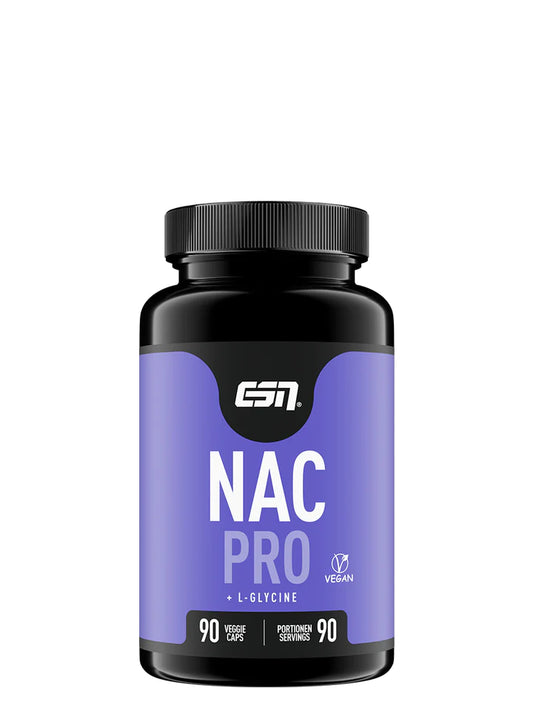ESN NAC Pro + N-Acetyl L-Cystein + L-Glycine 90 Kapseln