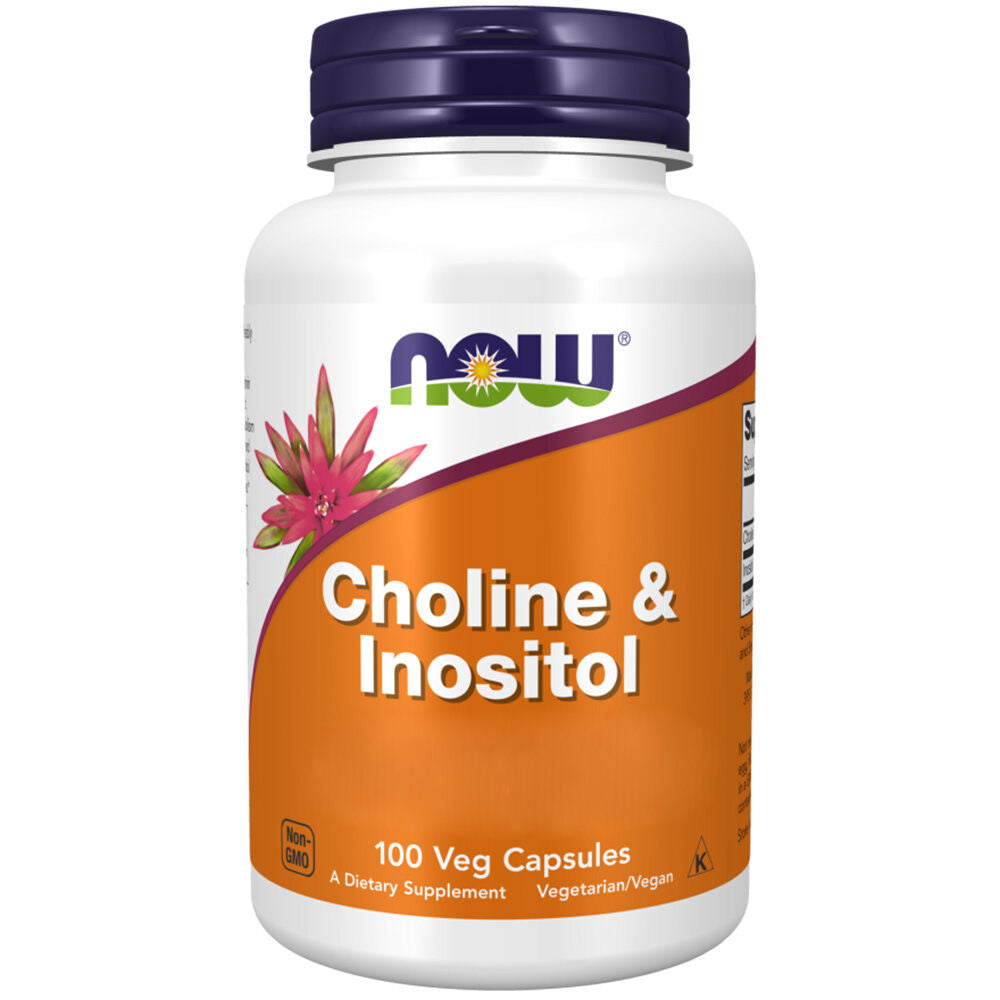 NOW Foods Cholin & Inositol 60 Kapseln