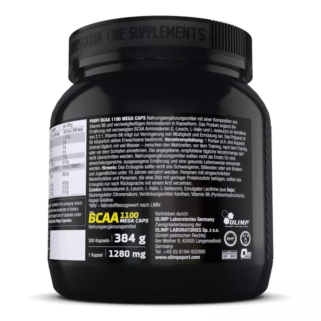 Olimp BCAA 1100 Mega Caps 300 Kapseln