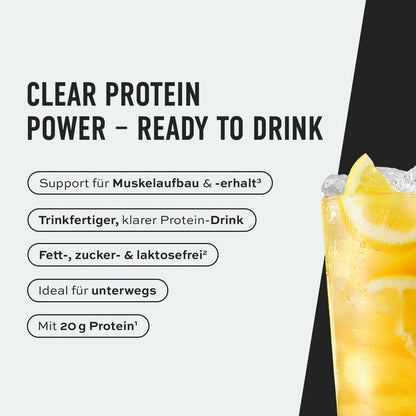 ESN Isoclear Protein Clear Drink 8x500ml Pack