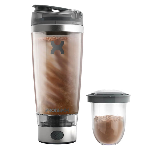 Promixx Pro Stainless Steel Electric Shaker 600ml