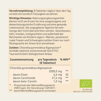 Dynamik Plus Bio Chlorella 300 Tabletten