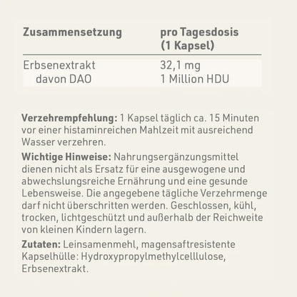 Dynamik Plus DAO Forte 60 Kapseln