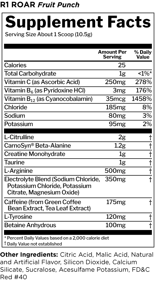 Rule1 R1 Roar 270g Dose