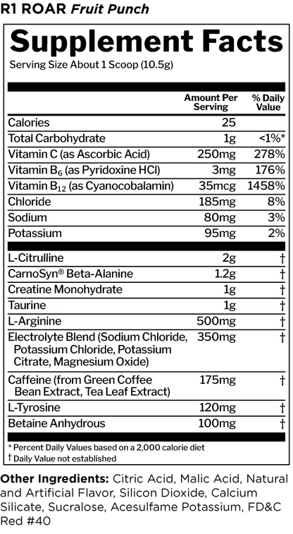 Rule1 R1 Roar 270g Dose