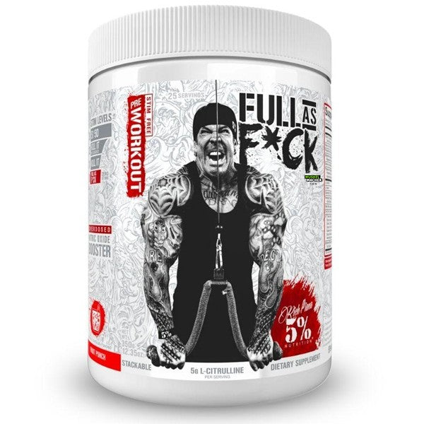 Rich Piana 5%Nutrition Full As F*ck Pre Workout 350g