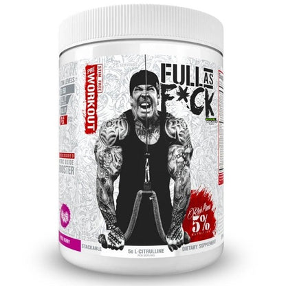 Rich Piana 5%Nutrition Full As F*ck Pre Workout 350g