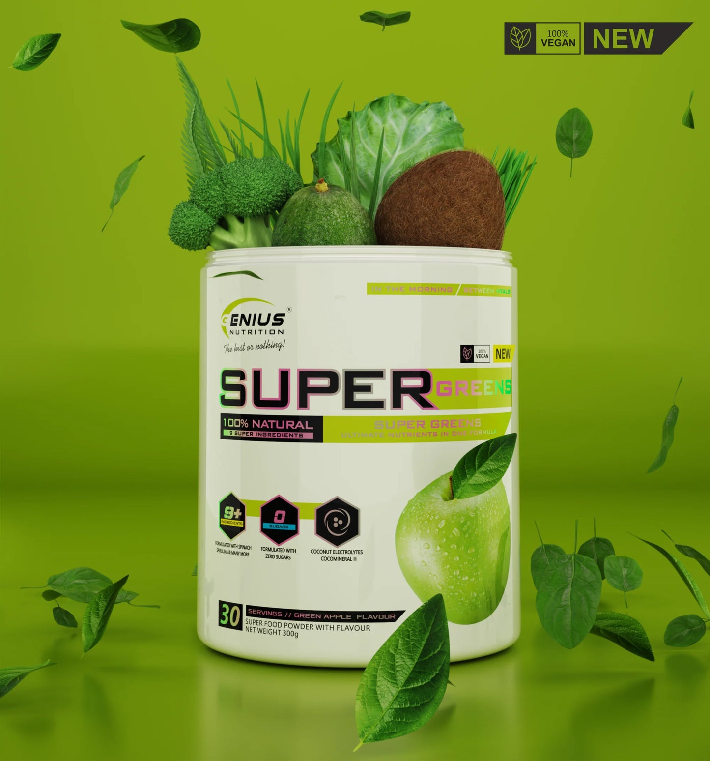 Genius Nutrition Super Greens 300g