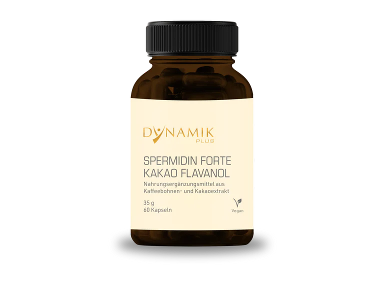 Dynamik Plus SPERMIDIN FORTE KAKAO FLAVANOL 60 Kapseln