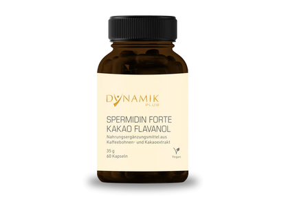 Dynamik Plus SPERMIDIN FORTE KAKAO FLAVANOL 60 Kapseln