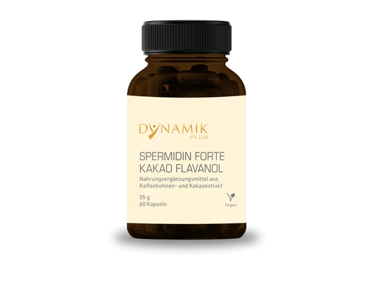 Dynamik Plus SPERMIDIN FORTE KAKAO FLAVANOL 60 Kapseln