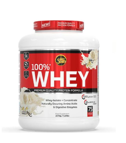 100% Whey Protein 2270g Dose