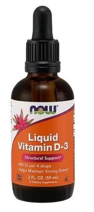 NOW Foods Liquid Vitamin D3 59ml