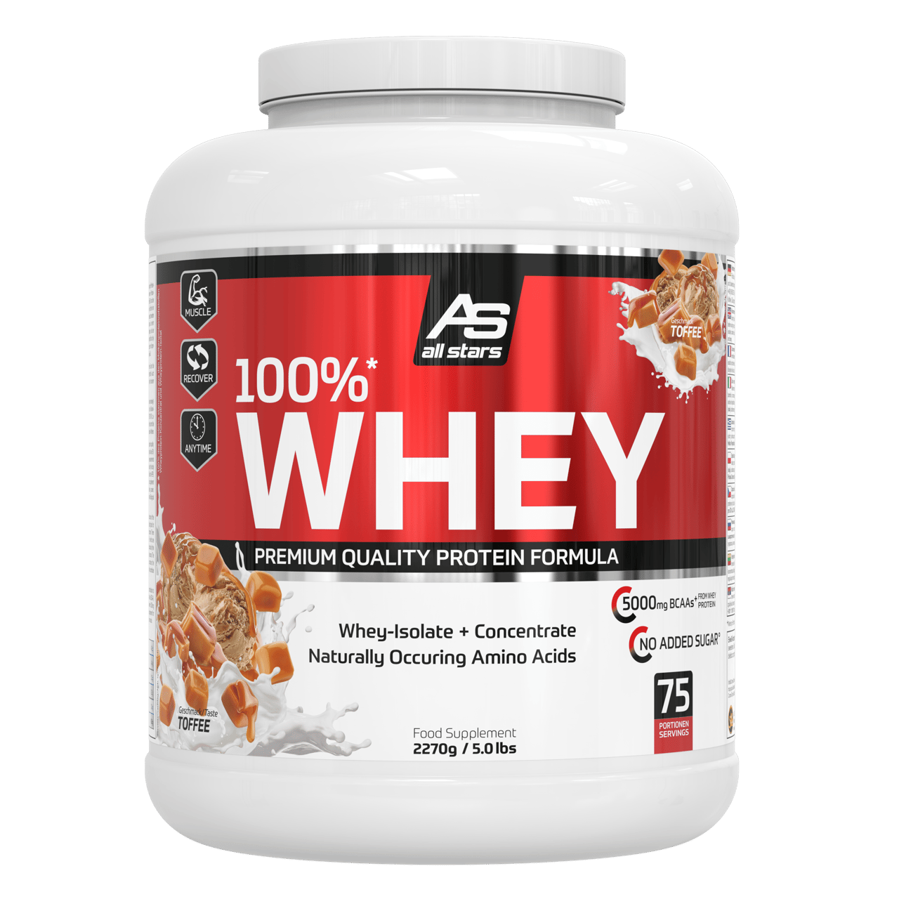 All Stars 100% Whey Protein 2270g