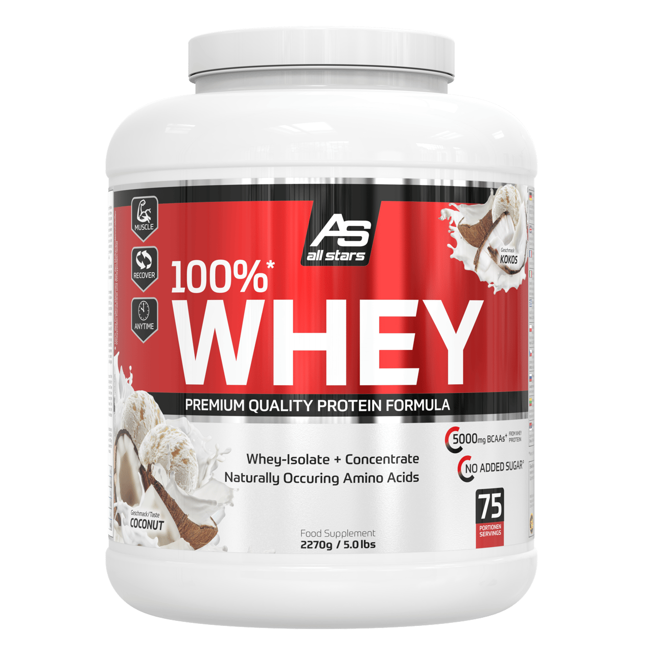 All Stars 100% Whey Protein 2270g