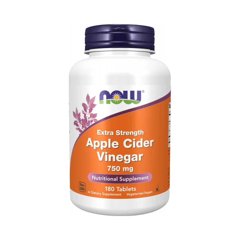 NOW Foods Apfelessig Apple Cider Vinegar 750mg  180 Tabletten