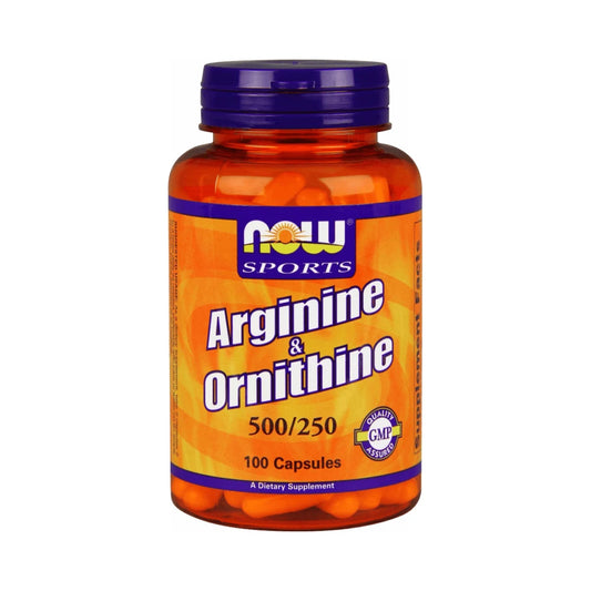 NOW Foods Arginine/ Ornithine 100 Kapseln