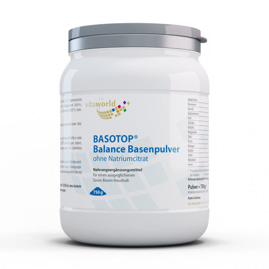 BASOTOP Balance Basenpulver ohne Natriumcitrat