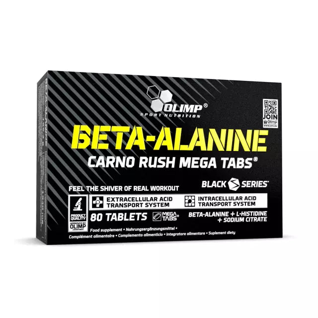 Olimp Beta Alanine Carno Rush Mega Tabs 80 Tabletten