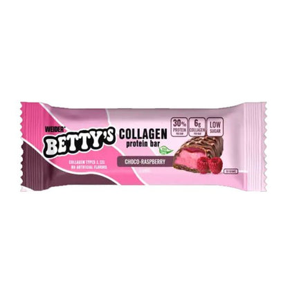 Weider Betty's Collagen Protein Bar Choco-Raspberry 12x50g