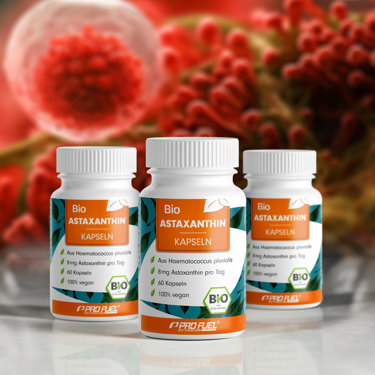 ProFuel Bio Astaxanthin Algamo® Astaxanthin 60 Kapseln